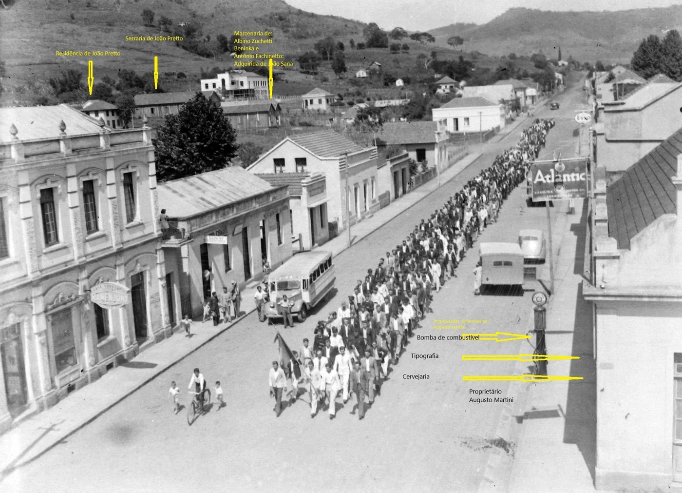Foto original: Desfile Na Avenida Principal