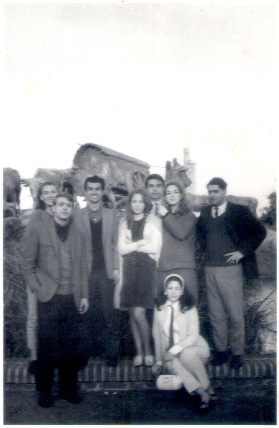 Foto original: Grupo De Homens Em Retrato